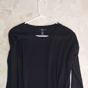 GAP Midnight Black Crew Neck Top